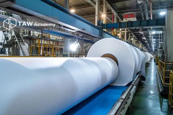 کاربرد رنگبری در کاغذسازی