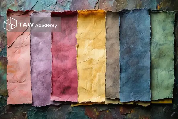 تاریخچه کاغذ الوان